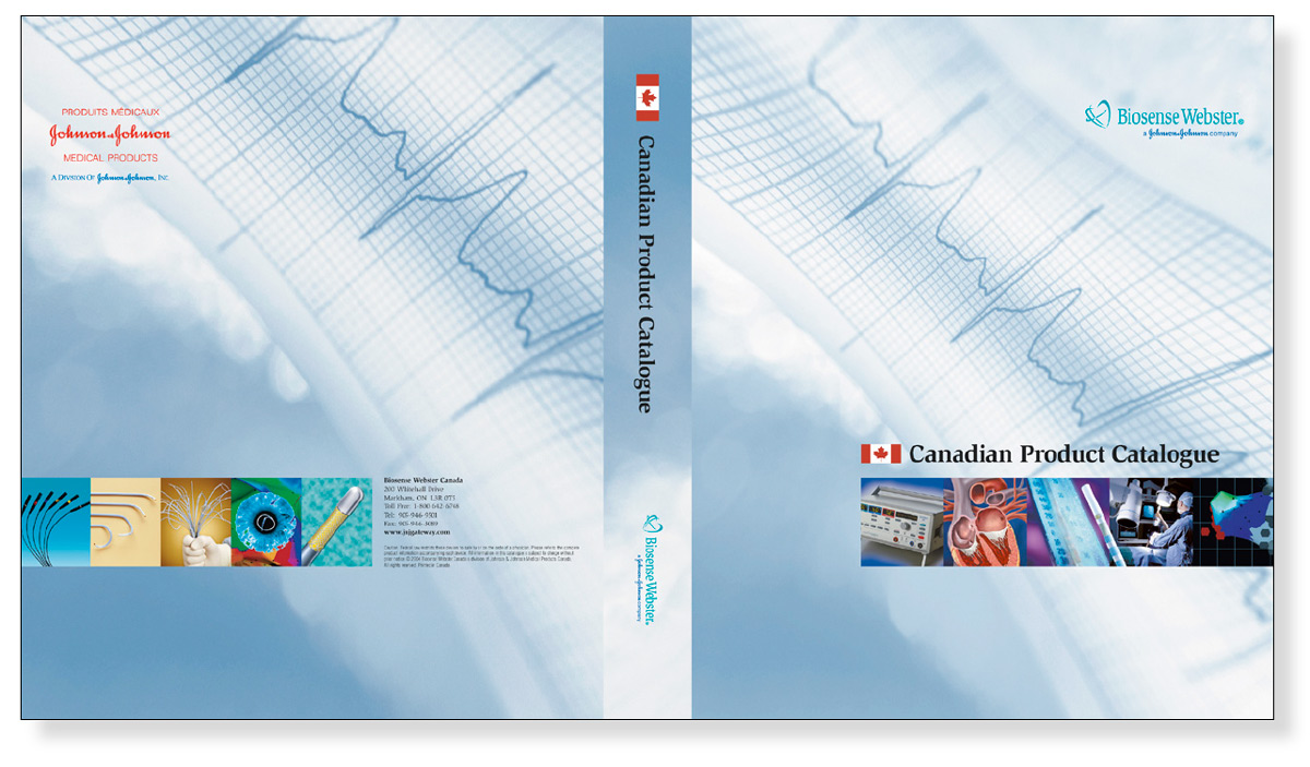 Johnson & Johnson Canadian Product Catalogue cover