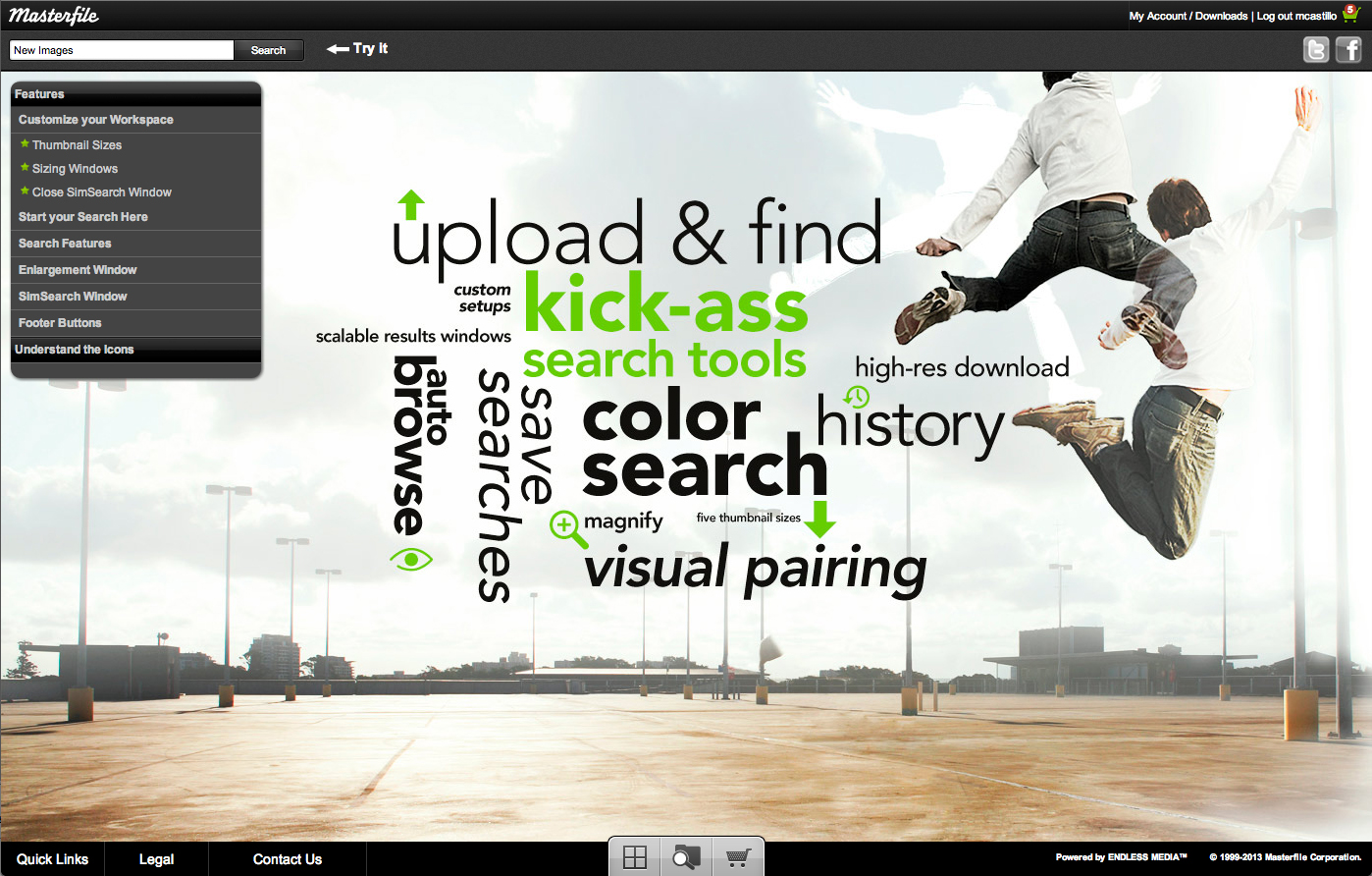 Masterfile Tutorial Microsite