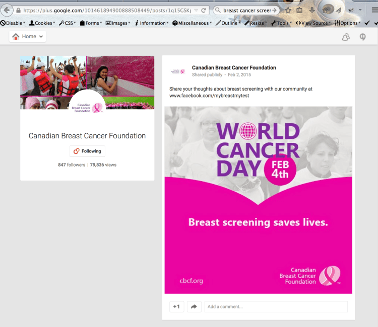 World Cancer Day graphic